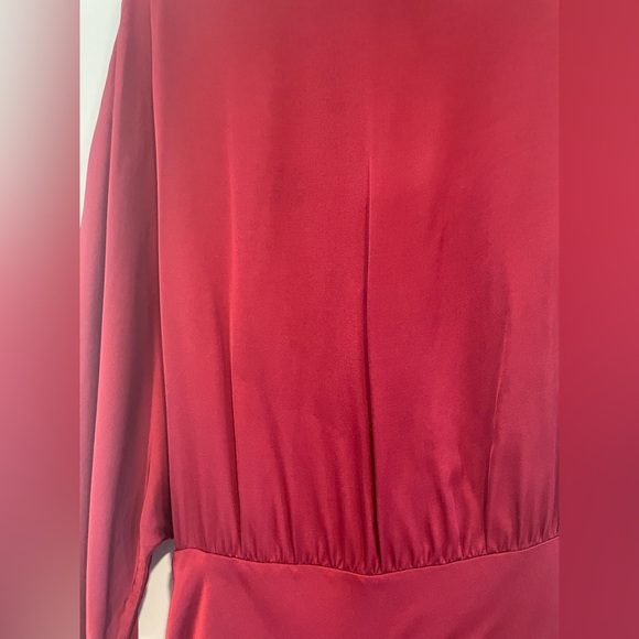 L'Academie by Marianna Cassia Gown in Oxblood - Picture 8 of 8